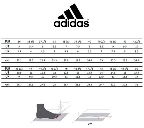 tabla de talle de zapatillas adidas|adidas tops tallas.